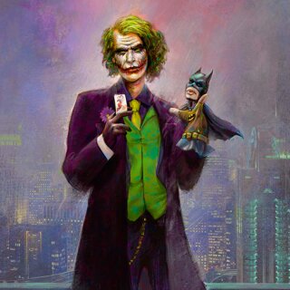 Würfelschale Joker