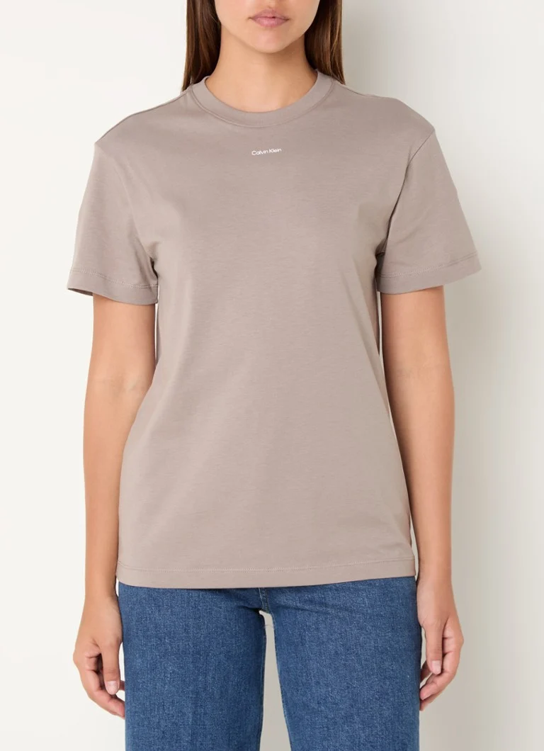 T-shirt Calvin Klein con logo stampato