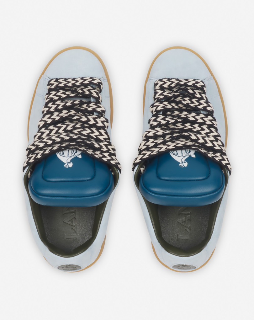 SNEAKERS HYPER CURB LANVIN X FUTURE EN CUIR ET SUEDE