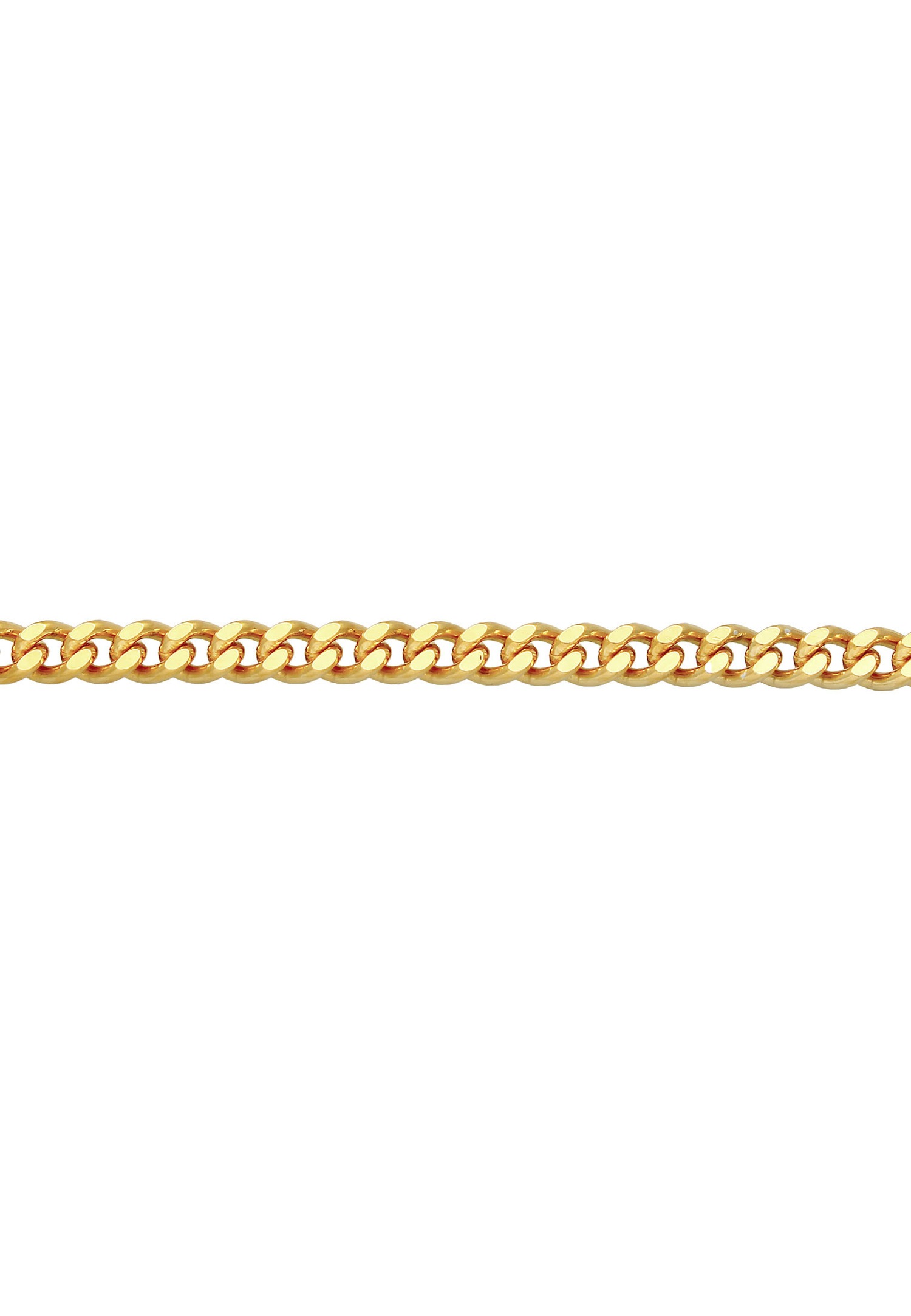 Elli PREMIUM Femme Choker Curb Chain Basic Noble Classic Blogger en argent sterling 925