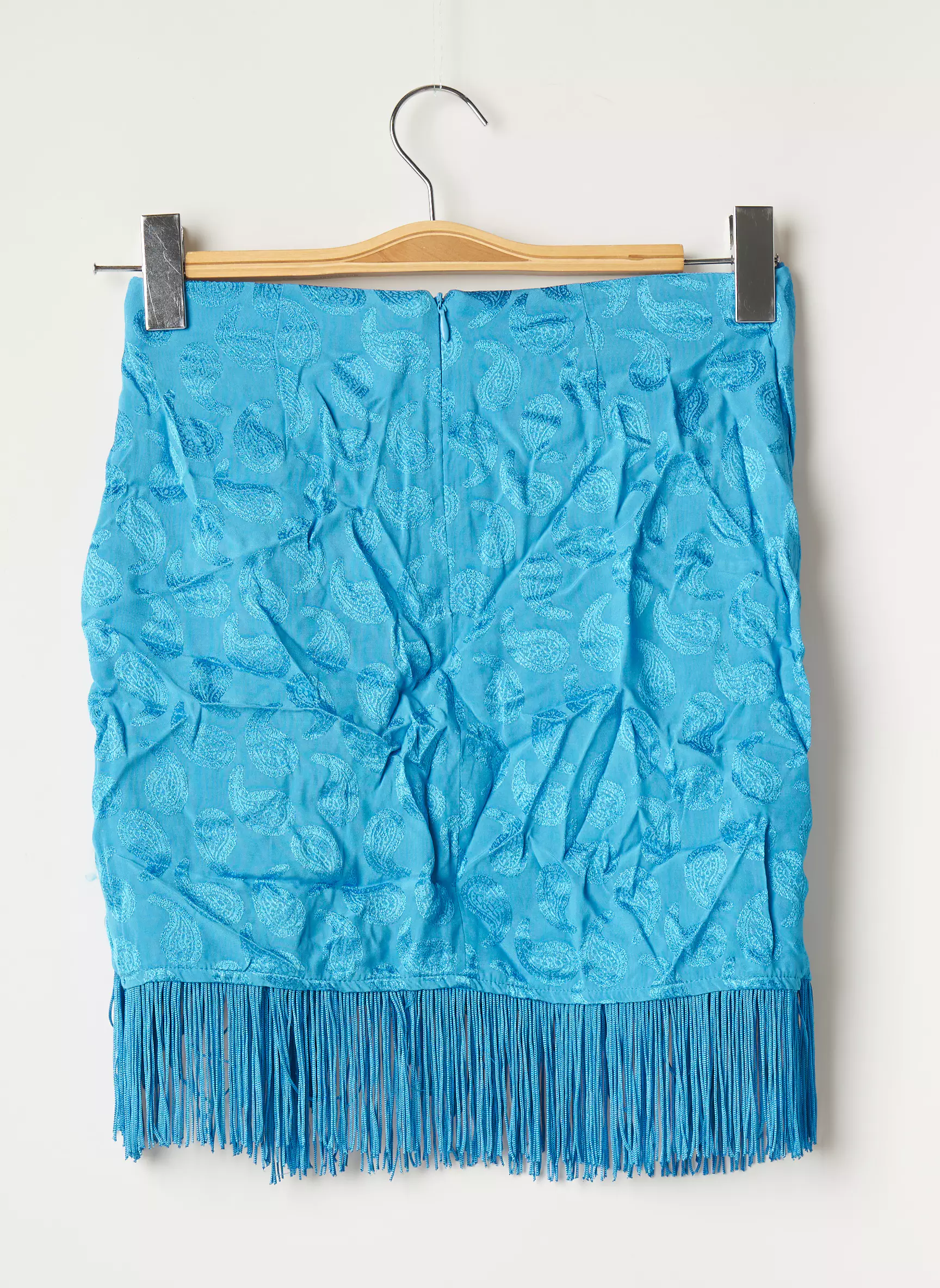 Mango Jupes Courtes Femme couleur bleu