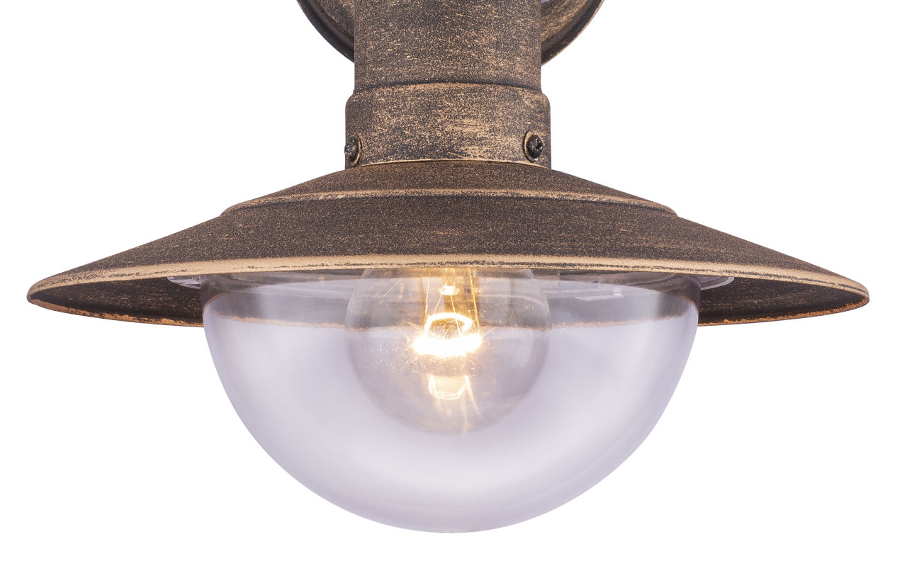 Globo Lighting - LINDA - Außenleuchte Metall schwarz, 1x E27