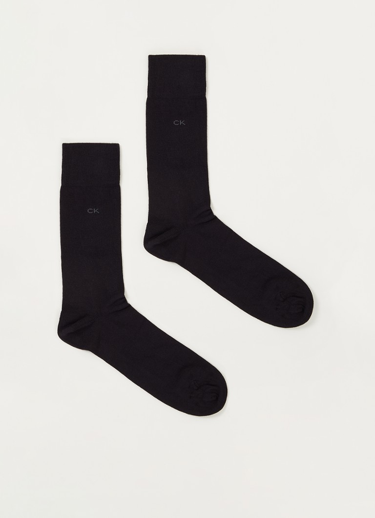 Calvin Klein socks with logo in a 2-pack