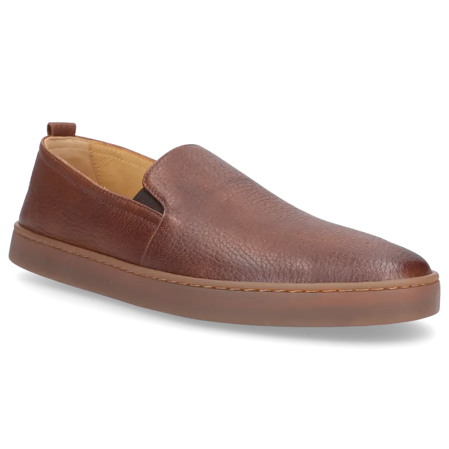 Henderson - Slipper RODI Hirschleder - braun