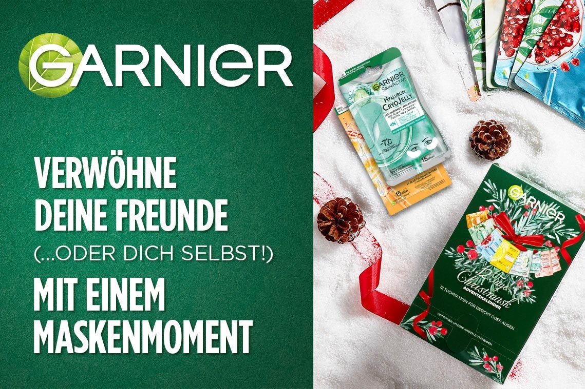 GARNIER Gesichtsmaske Garnier Tuchmasken Adventskalender
