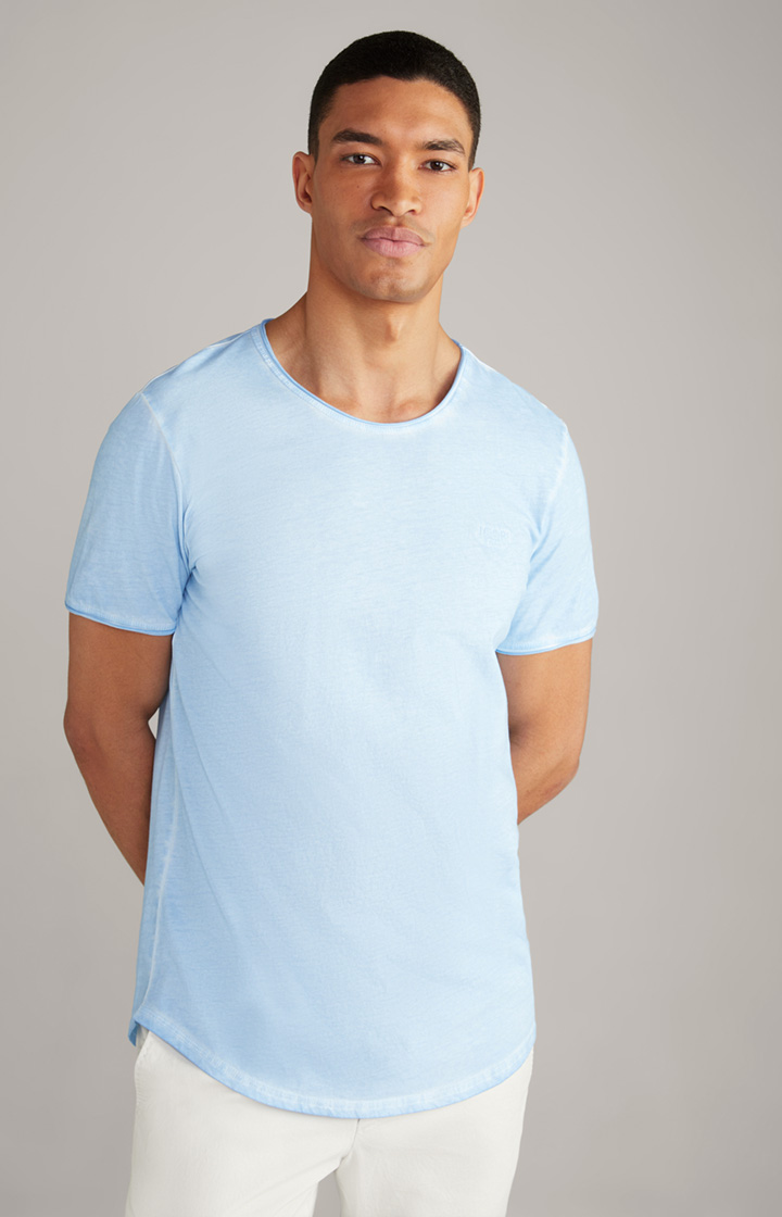 T-Shirt Clark in Hellblau