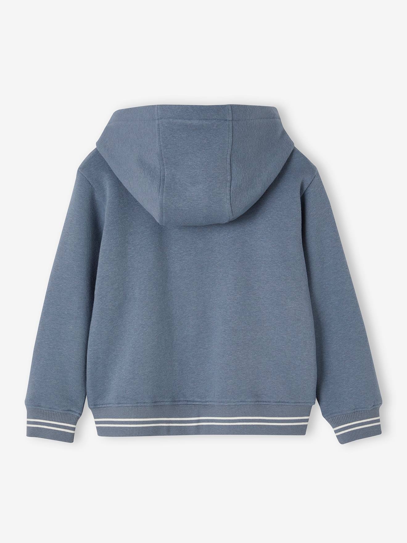 Vertbaudet Jungen Sportjacke mit Kapuze - rot