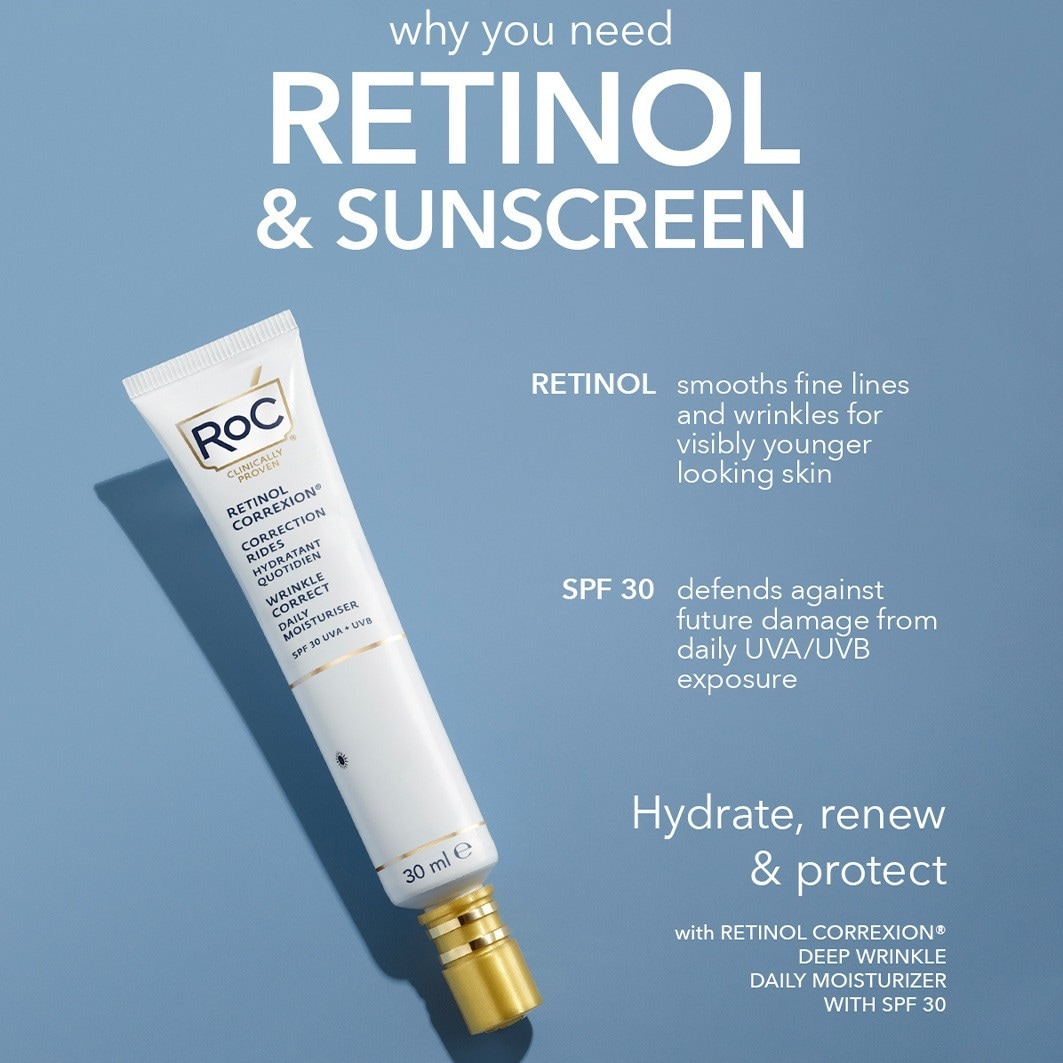 RoC RoC Dieninis drėkiklis nuo senėjimo, raukšlių korekcija SPF30 30ml