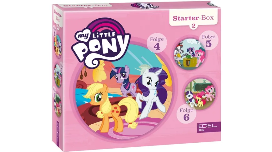 Starter-Box(2)-Folge 4-6 My little Pony