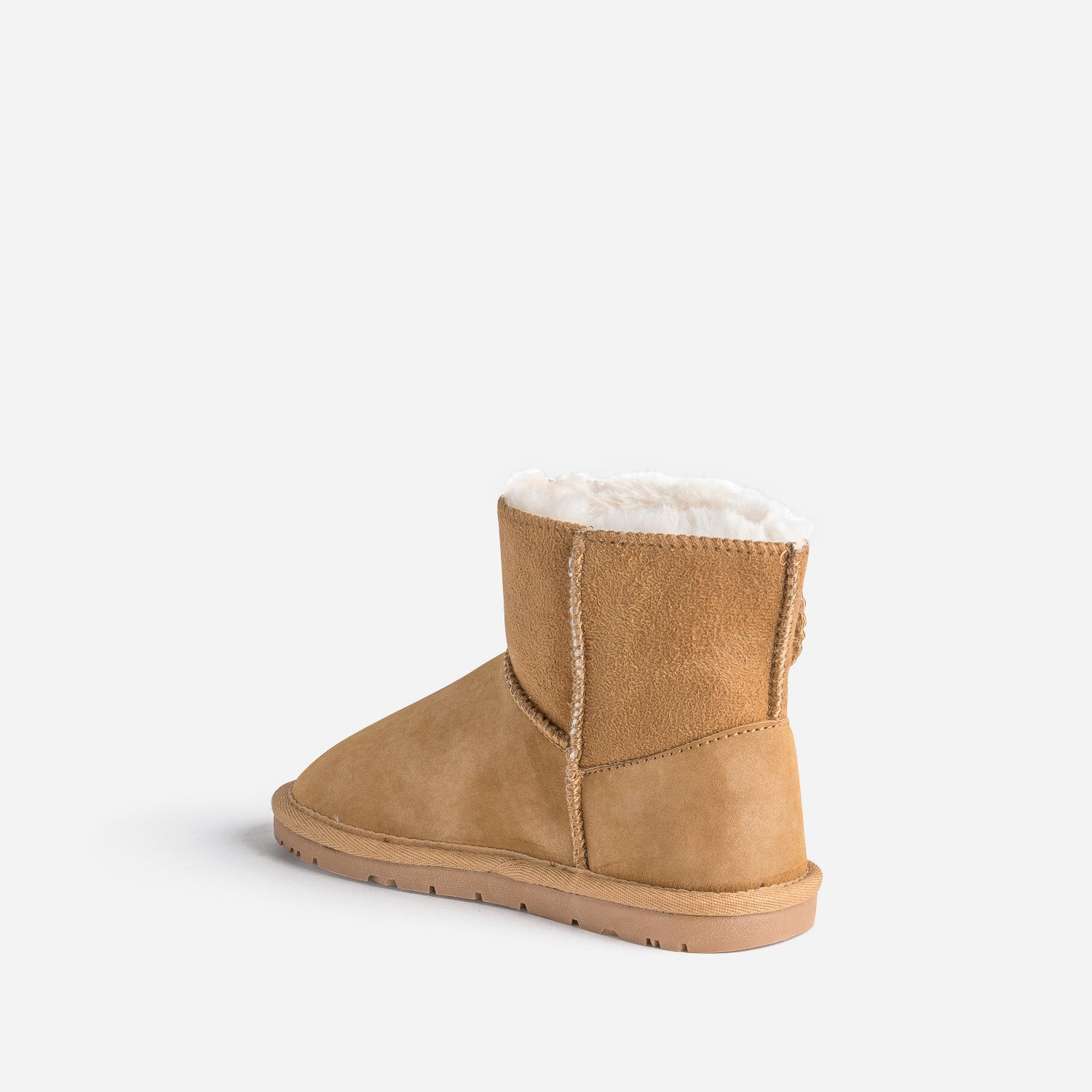 Boots camel suédé fourré