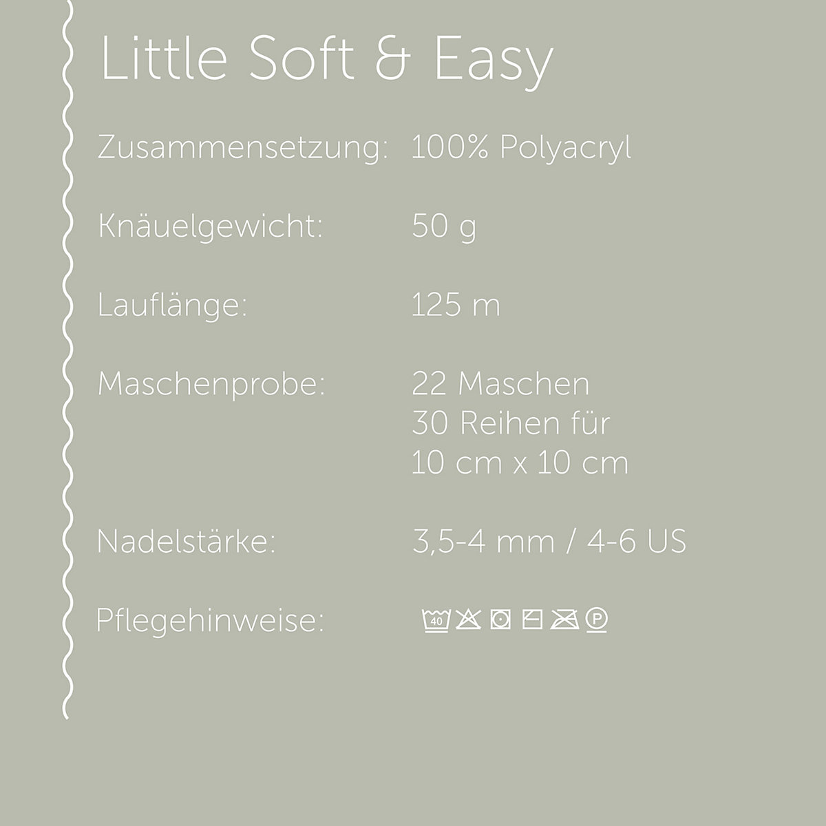 Handstrickgarne Baby Smiles little soft & easy, 50g Orangenblüte