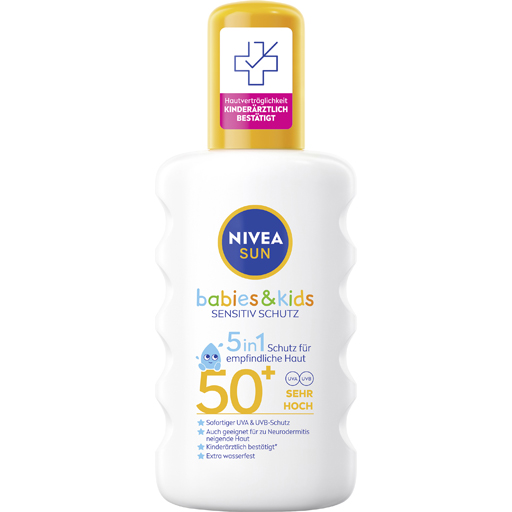 NIVEA SUN Kids sensitive Spray LSF 50  200 ml  Spray