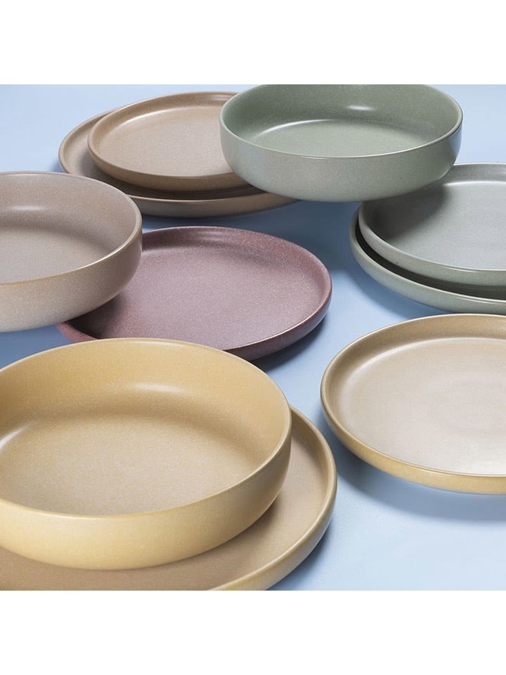 Villa d´Este 6er-Set: Speiseteller in Bunt - Ø 27 cm günstig kaufen onesize