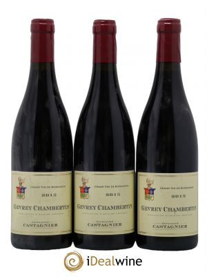 Gevrey-Chambertin Castagnier (Domaine)  2015 - Lot de 3 Bouteilles