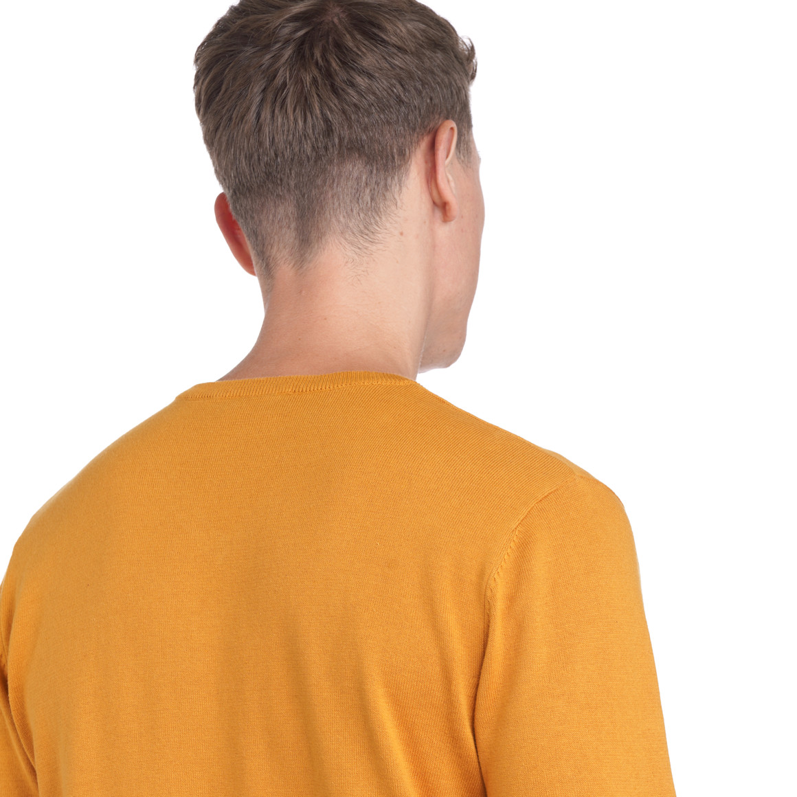 Herren Feinstrickpullover mit V-Ausschnitt