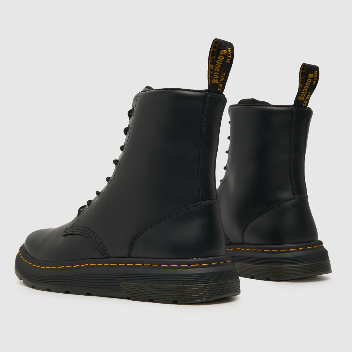 Černé boty Dr. Martens Crewson