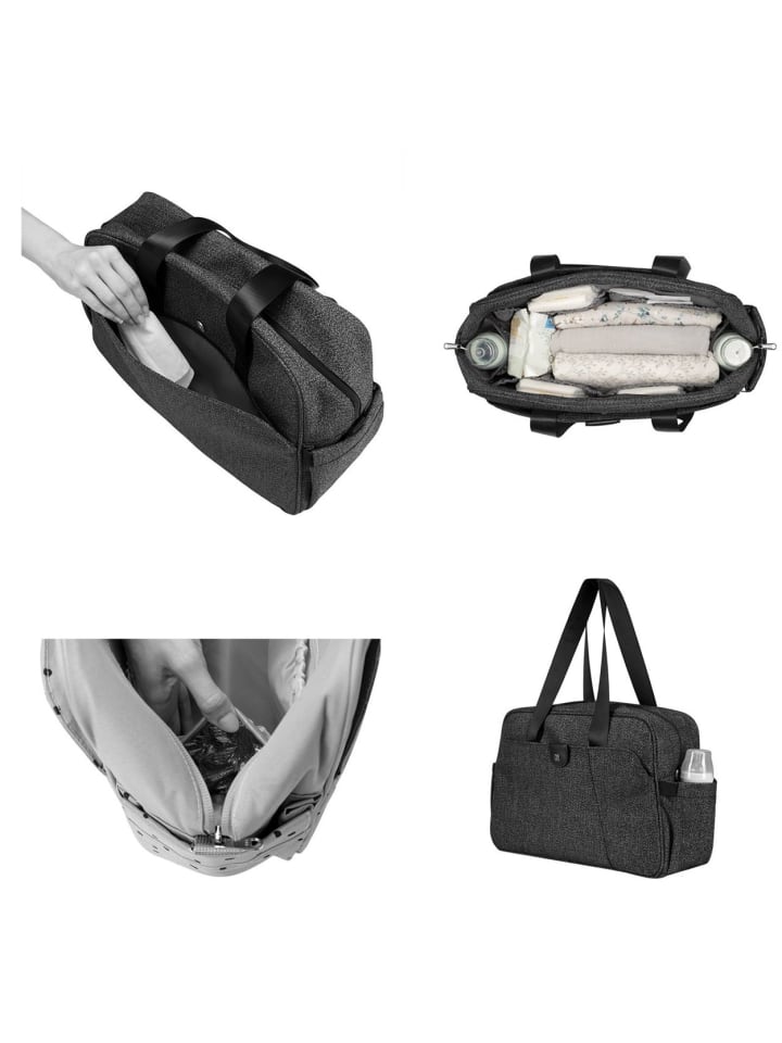 Kikkaboo Wickeltasche Chelsea in schwarz günstig kaufen onesize