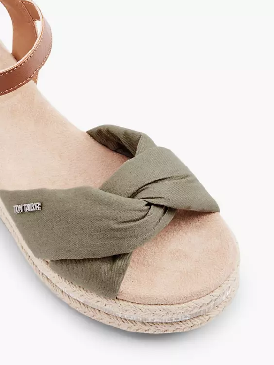 TOM TAILOR Keilsandalette