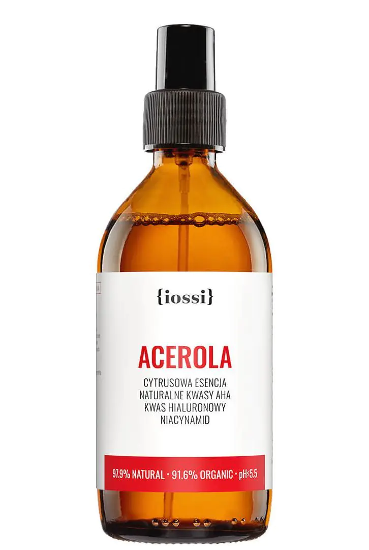 Iossi Acerola Citrus Essence με οξέα AHA, υαλουρονικό οξύ και νιασιναμίδη