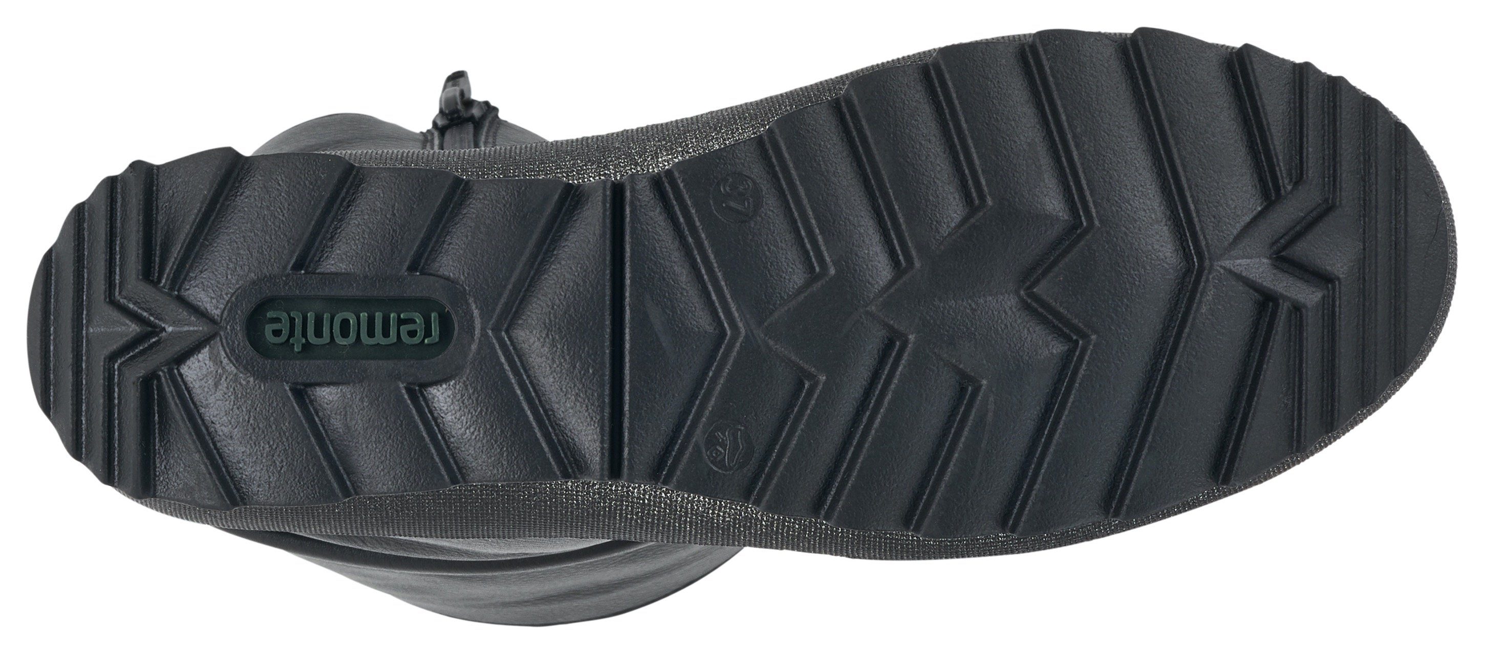 Remonte Winterstiefelette mit gerafftem Schaft