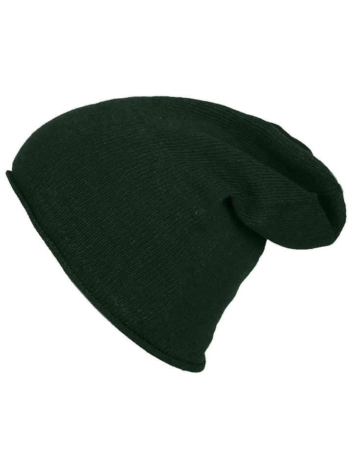 Zwillingsherz Beanie in Dunkelgrüu günstig kaufen onesize