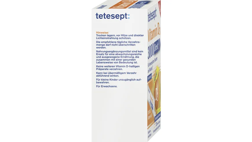 tetesept Vitamin D3 3000 Sticks