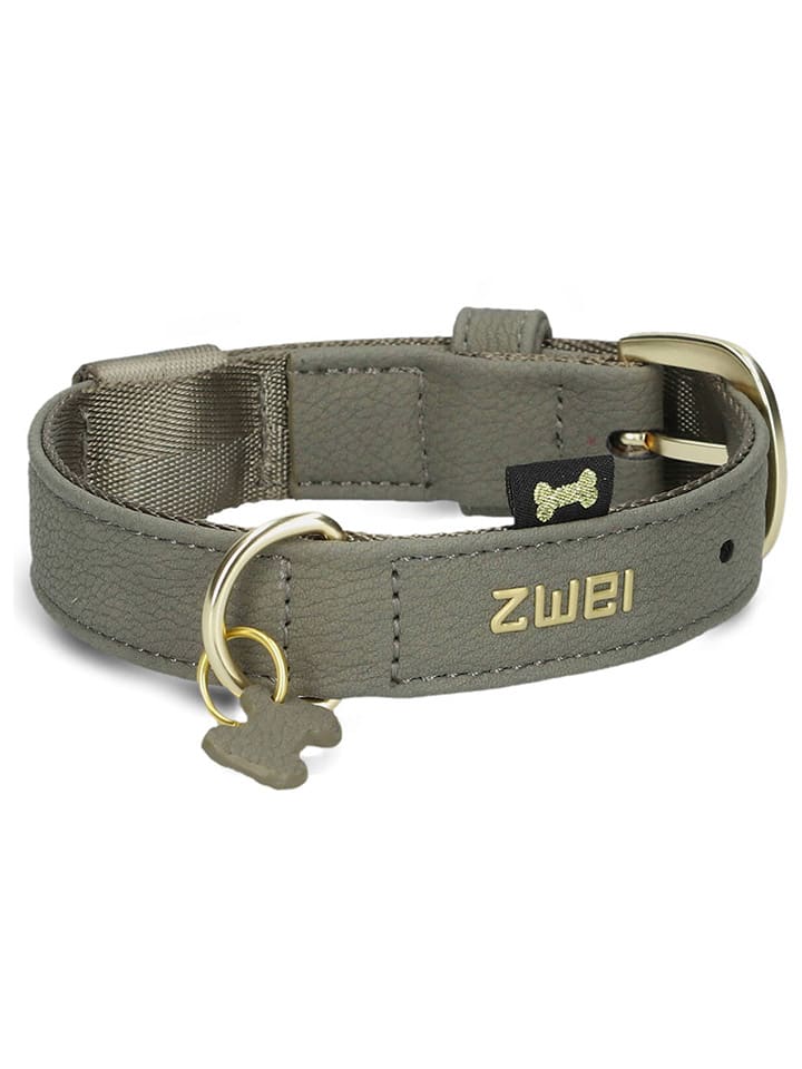 Zwei Halsband in Khaki - (L)38 cm günstig kaufen onesize