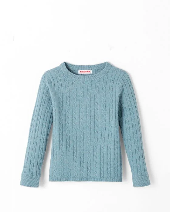 Pull garçon en maille torsadée Thermolactyl