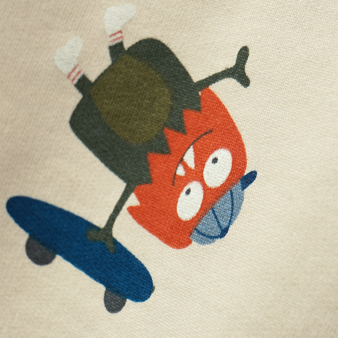 Kinder Sweatshirt mit Allover-Print