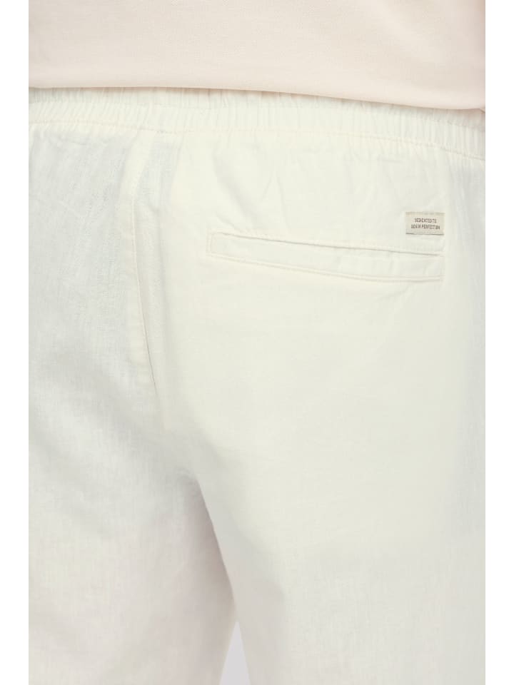 BLEND Leinenhose in weiß günstig kaufen