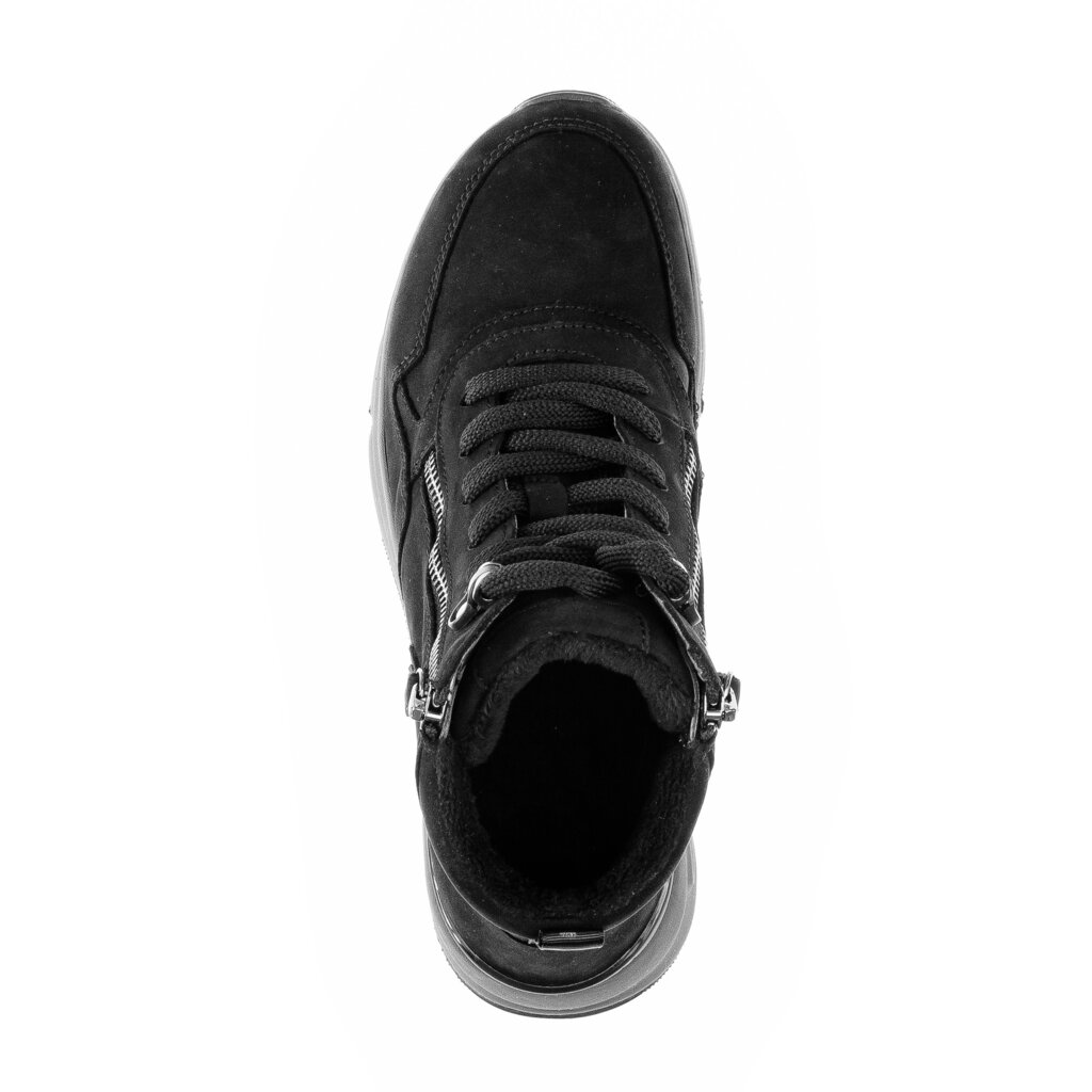 rollingsoft Schnürstiefelette schwarz