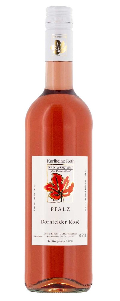 Wein- & Sektgut Karlheinz Roth Weingut Karlheinz Roth Dornfelder Rosé QbA 2022