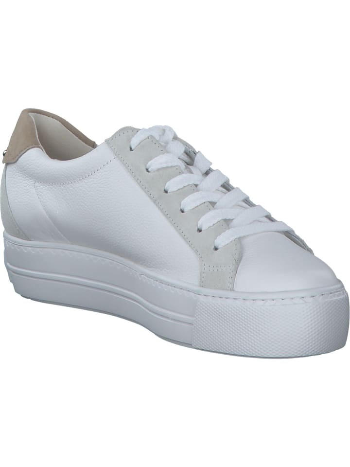 Paul Green Schnürschuhe in white/sand günstig kaufen