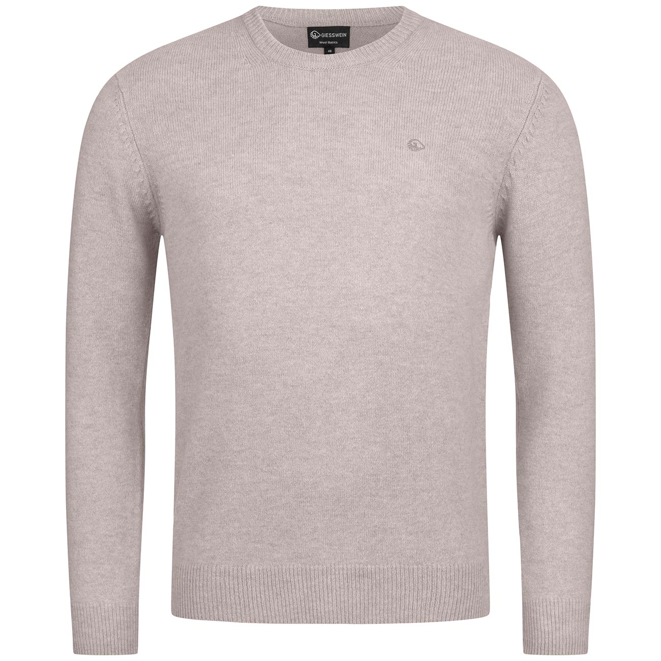 Wollpullover Rundhals Herren