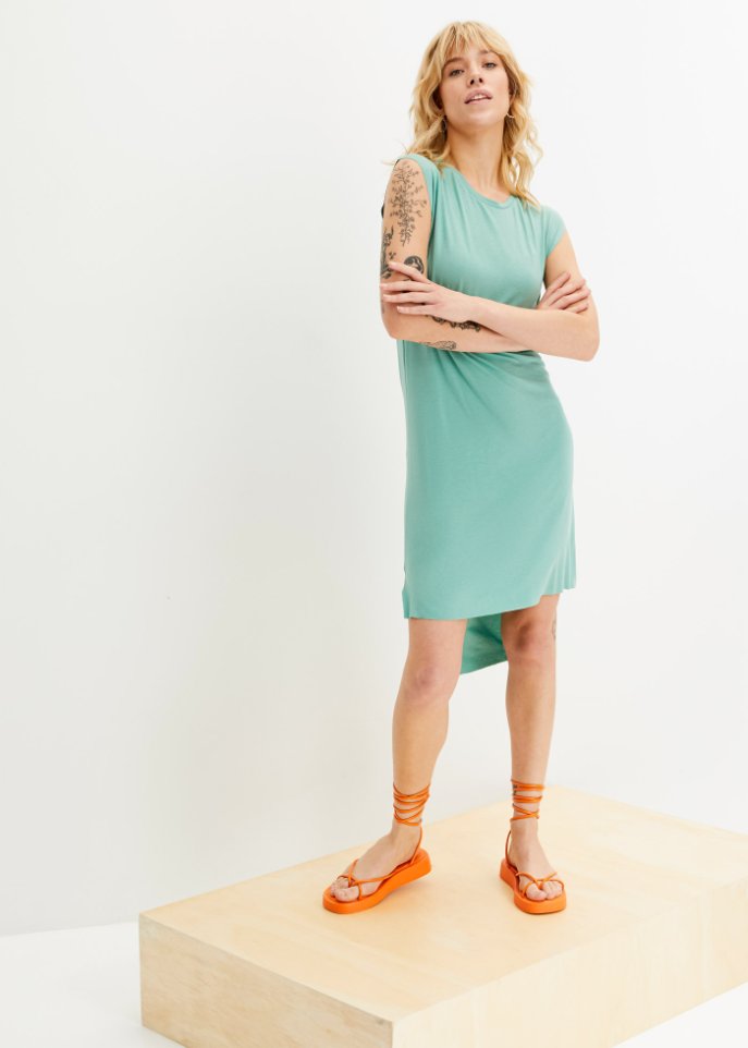 Shirtkleid mit Rückenprint