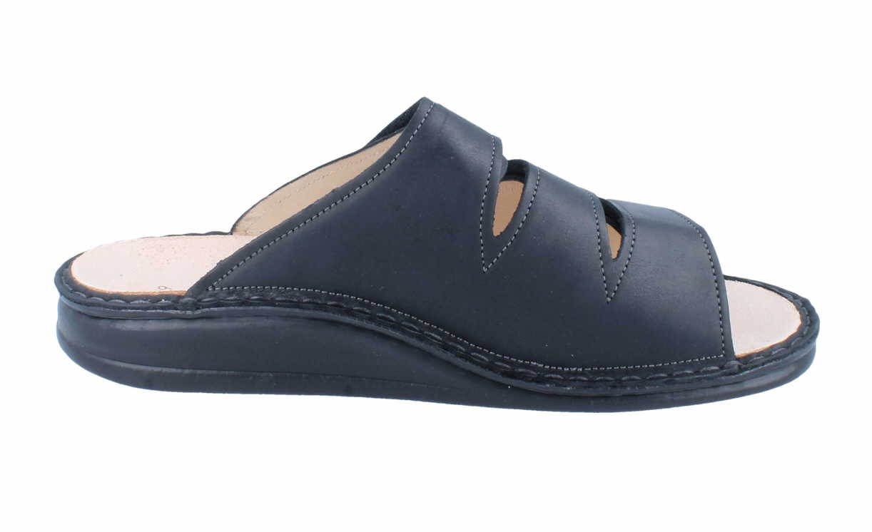 FINN COMFORT Pantoletten schwarz Korfu-Vororder