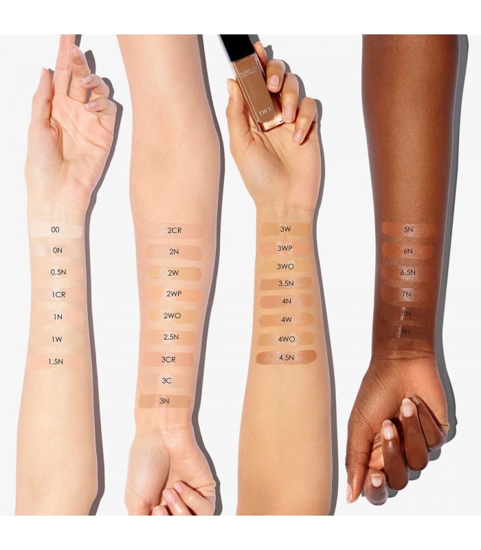 DIOR FOREVER SKIN CORRECT-Correcteur anticerne haute couvrance - tenue et hydratation 24 h - 96 % d'ingrédients d'origine naturelle