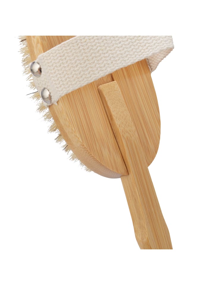 relaxdays 6-tlg. Badebürsten Set in Natur günstig kaufen onesize