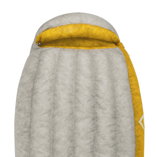 SPARK SPIII - REGULAR LIGHT GREY / YELLOW - Daunenschlafsack
