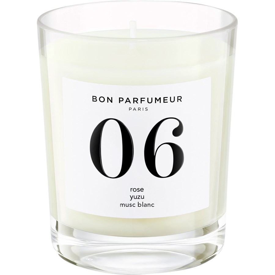Candles 06 Rose. Yuzu. Musc Blanc