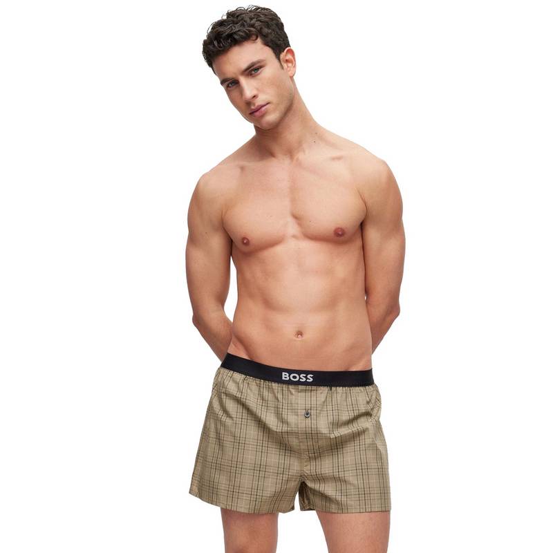 Boss Web-Boxershorts Unterhose Herren