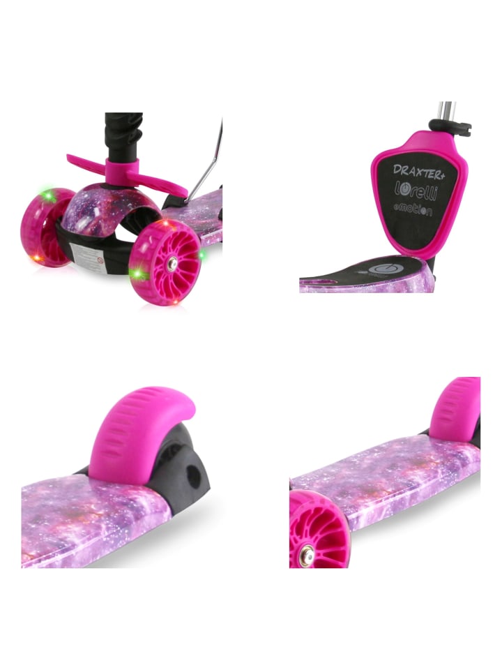 Lorelli Kinderroller Draxter Plus 3in1 in rosa günstig kaufen onesize