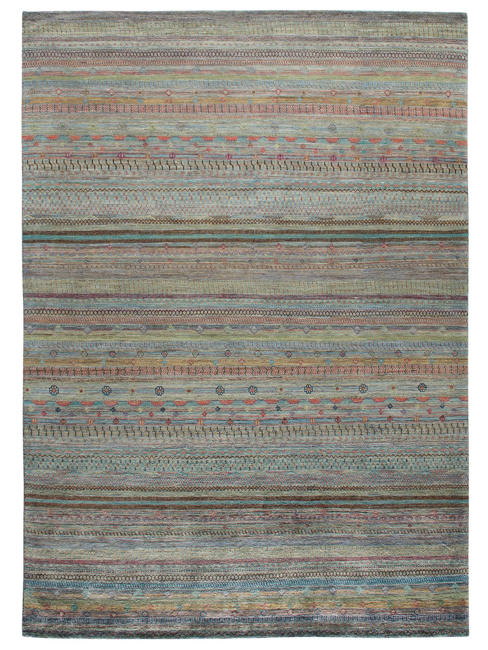 Contemporary Gabbeh ca. 248 x 348 cm, Unikat / Einzelstück
