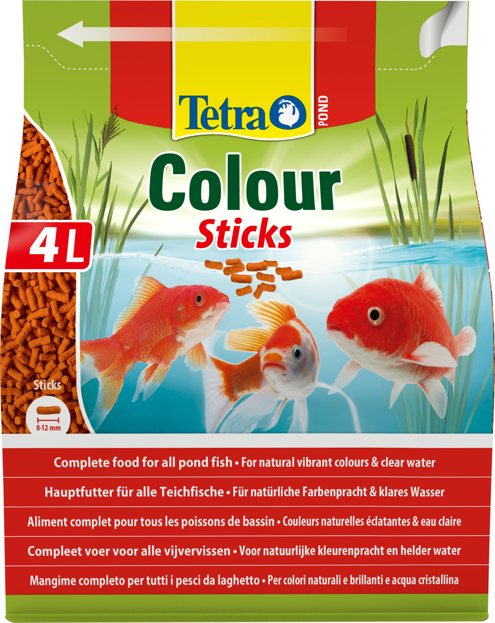 Tetra Hauptfutter Tetra Pond Colour Sticks 4l