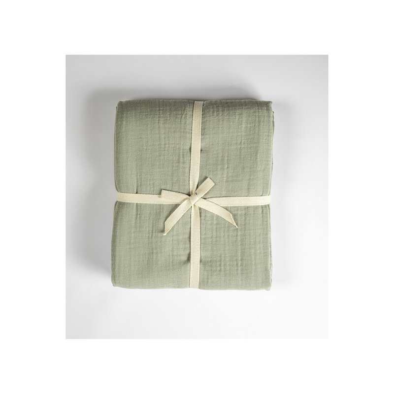 Drap plat bébé Gaze de coton bio 120 x 180 cm
