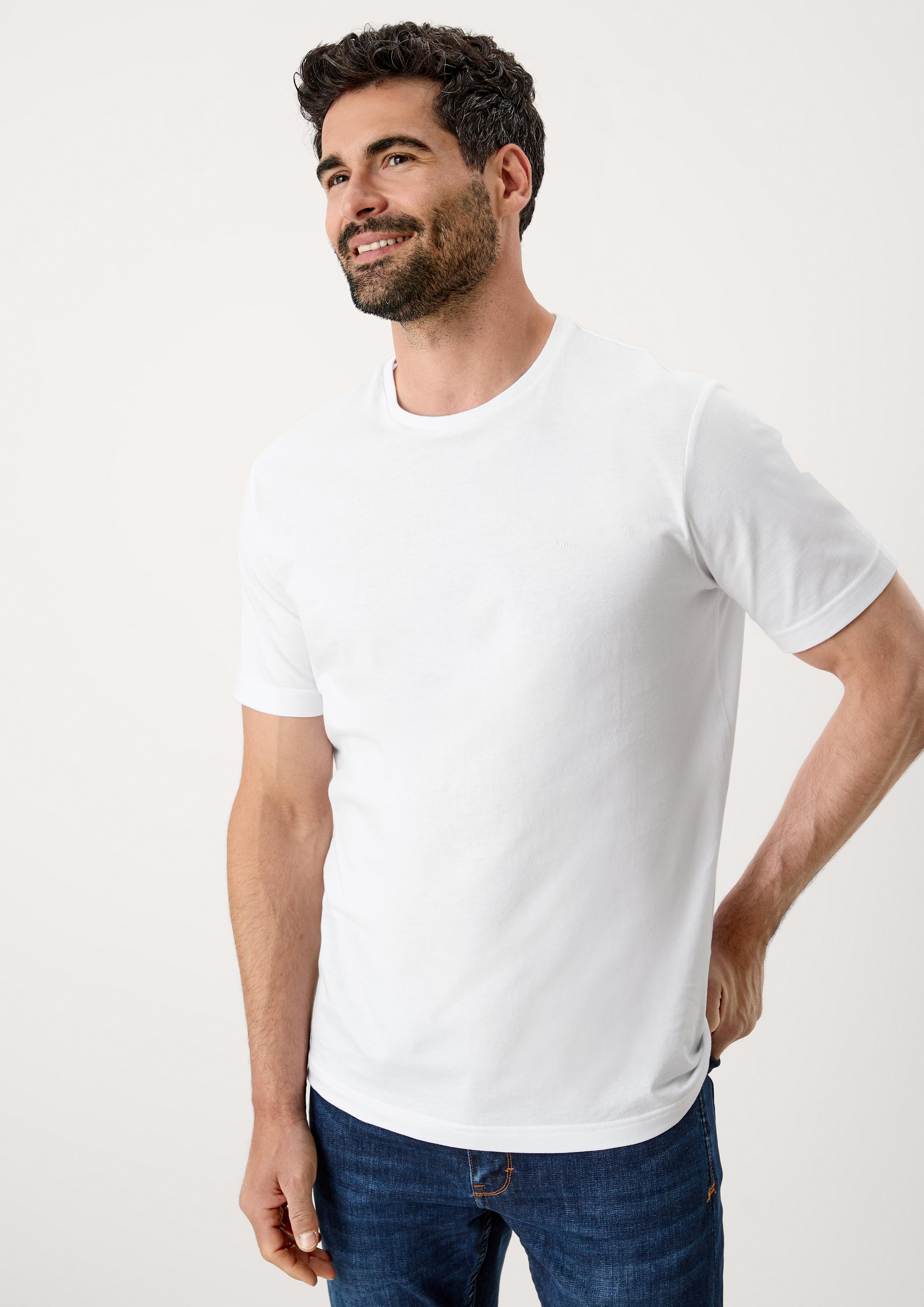 Shirt aus Baumwolljersey  03.899.32.6947-0100
