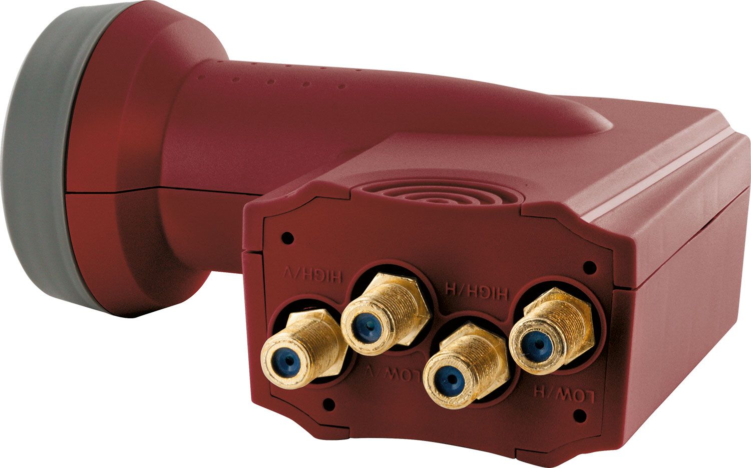 Schwaiger SPS6918R roter Digital Quattro LNB
