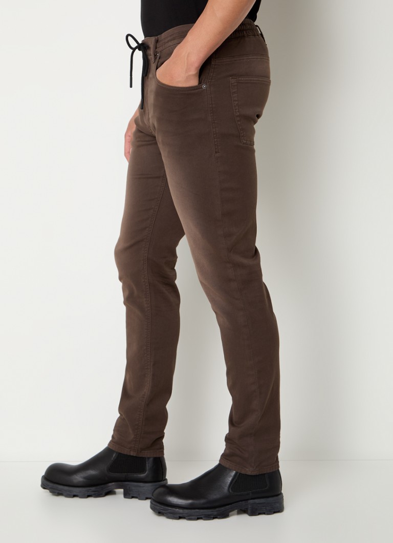 Pantalon Diesel 2032 D-Krooley coupe slim avec cordon de serrage