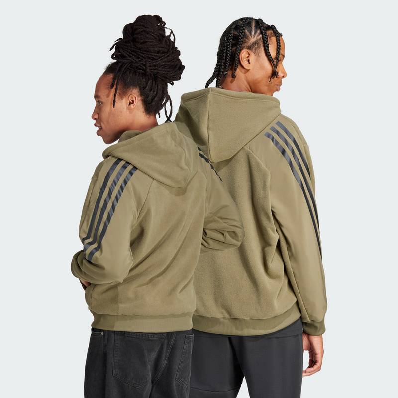 adidas Future Icons 3-Streifen Kapuzenjacke Hoodie