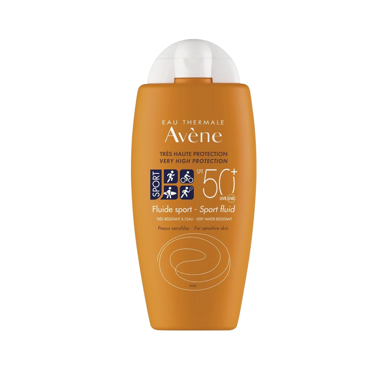 Suncare Fluido Sport SPF50+ - Krema za sunčanje za tijelo s visokom zaštitom, Mlijeko za tijelo s visokom zaštitom od sunca.